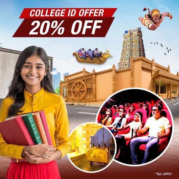 Offer on your college id at Wet'nJoy Shirdi