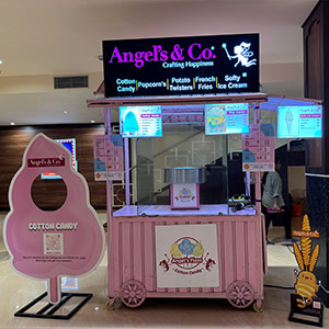 Live Cotton Candy Counter