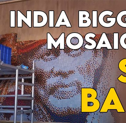India's Biggest Mosaic of Sai Baba