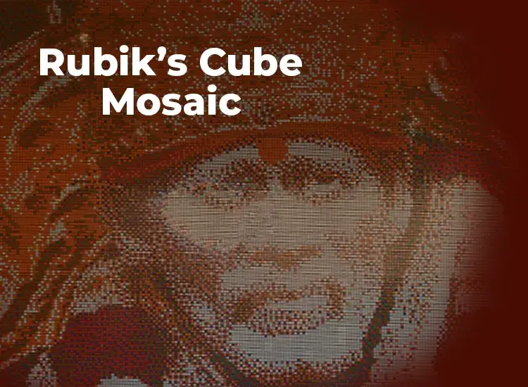 Rubiks Cube Mosaic