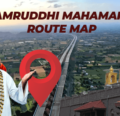 Samruddhi Mahamarg route Map - Saiteerth