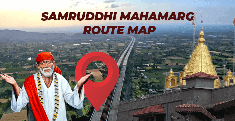 Samruddhi Mahamarg route Map - Saiteerth