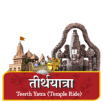 Teerth Yatra attraction of Saiteerth by temple ride. different temple represented in a different way in this ride.