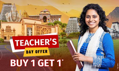 Teacher Day offer at Saiteerth - Buy1 get1 free